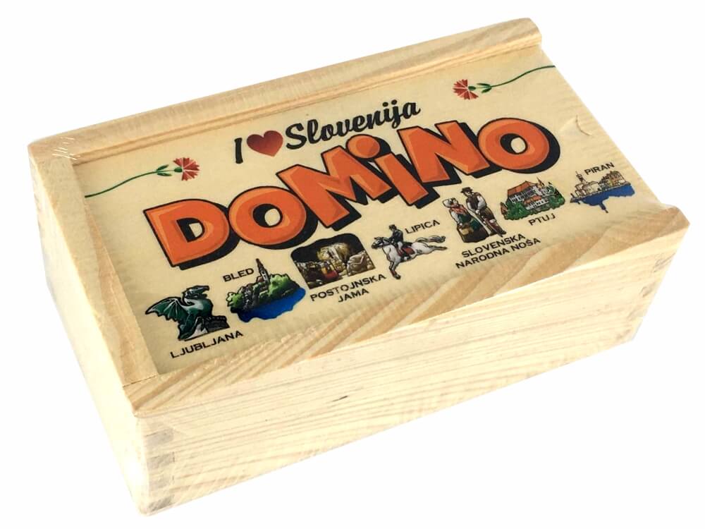 Lesena igrača - domino - Slovenija