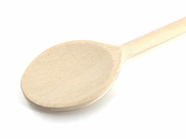 Žlica lesena oval 25 cm