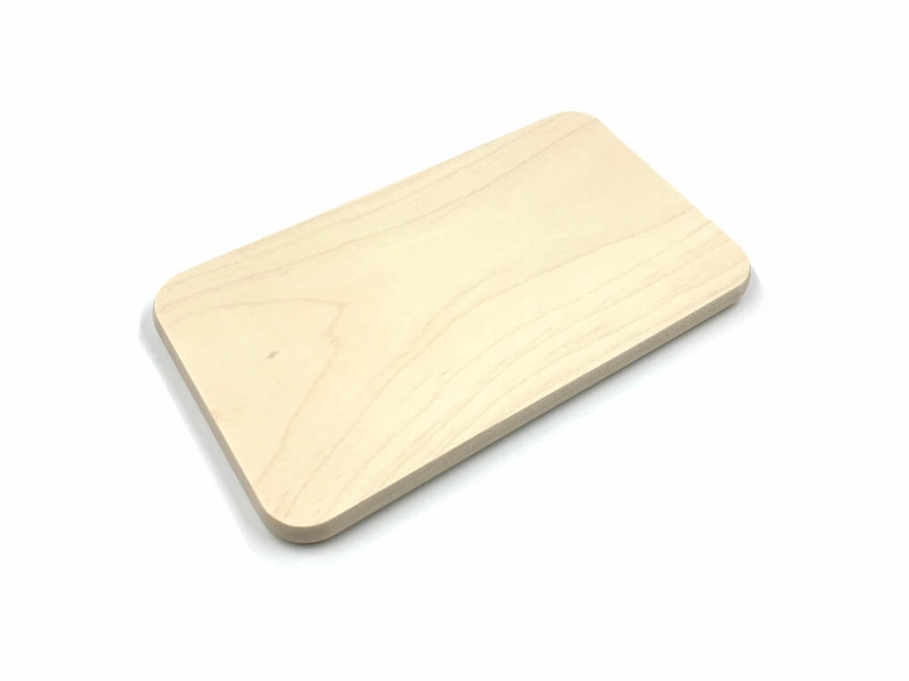 Lesena kuhinjska deska 22,5 x 12,5 x 1,2 cm, javor