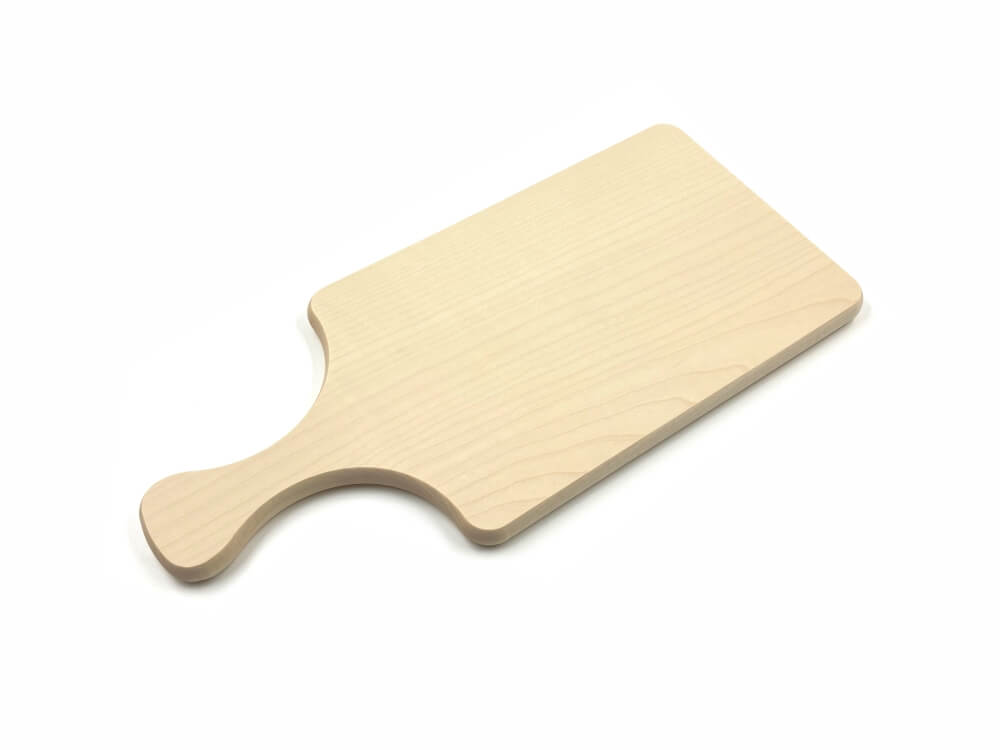 Lesena kuhinjska deska 34 x 16 x 1,5 cm, javor