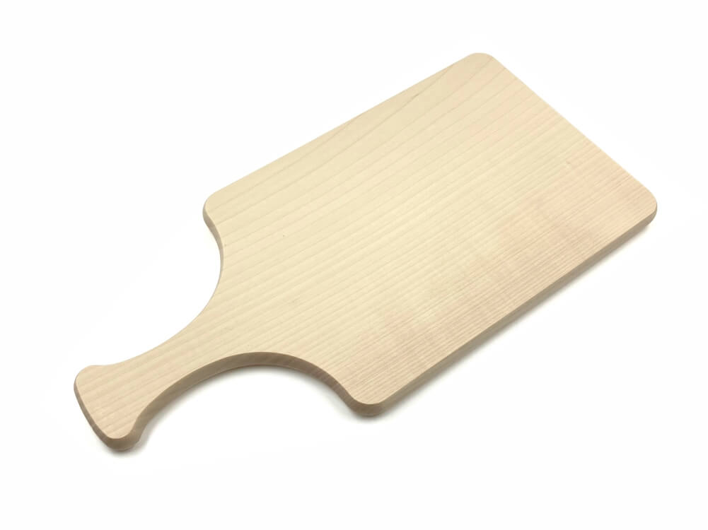 Lesena kuhinjska deska 38 x 18 x 1,5 cm, javor