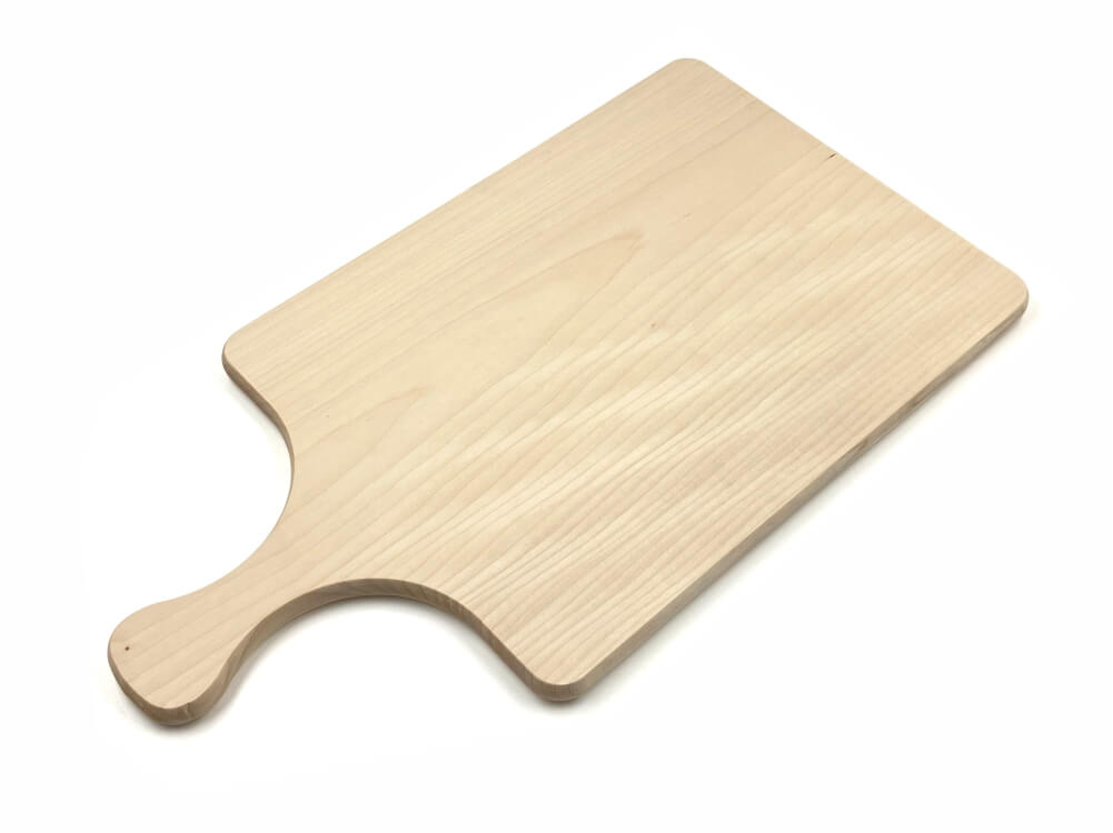 Lesena kuhinjska deska 44 x 24 x 1,5 cm, javor