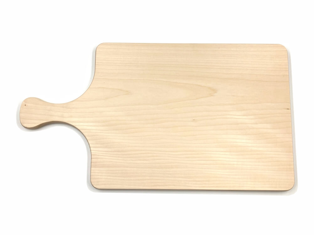 Lesena kuhinjska deska 44 x 24 x 1,5 cm, javor